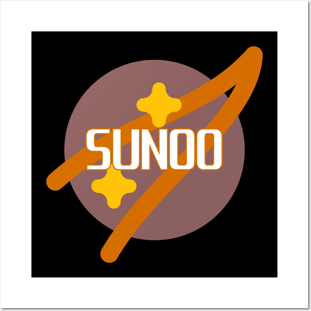 Sunoo NASA ENHYPEN Wall Art by wennstore